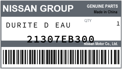 NISSAN - 21307EB300 DURITE D EAU
