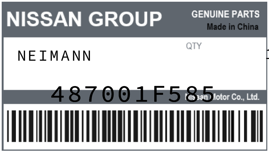 NISSAN - 487001F585 NEIMANN