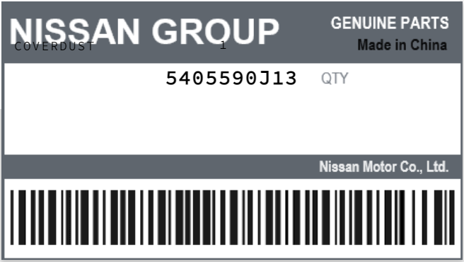 NISSAN - 5405590J13 CACHE