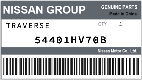 NISSAN - 54401HV70B Traverse