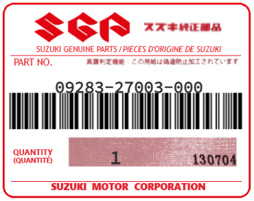 SUZUKI - 09283-27003 OIL SEAL