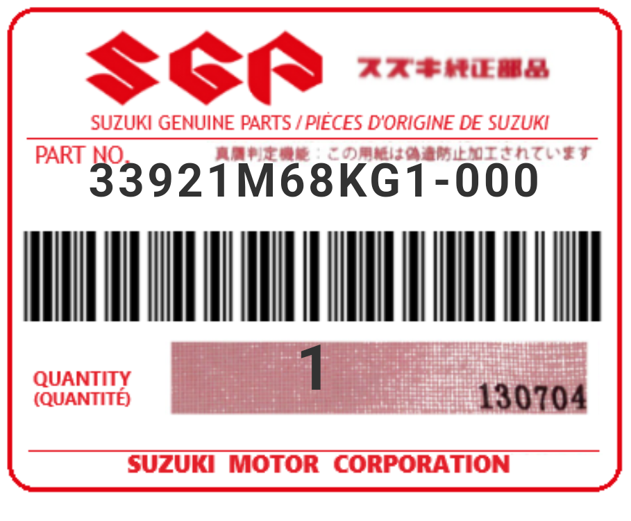 SUZUKI - 33921M68KG1 CONTROLLER ASSY, EPI-A/C