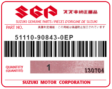 SUZUKI - 51110-90843-0EP CYLINDRE FREIN