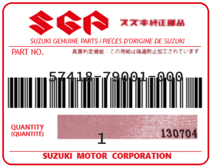 SUZUKI - 57418-79001 PROTECTION