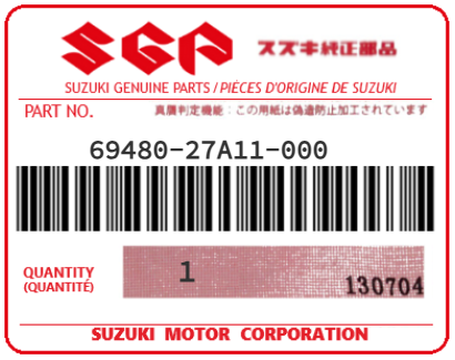 SUZUKI - 69480-27A11 DURIT