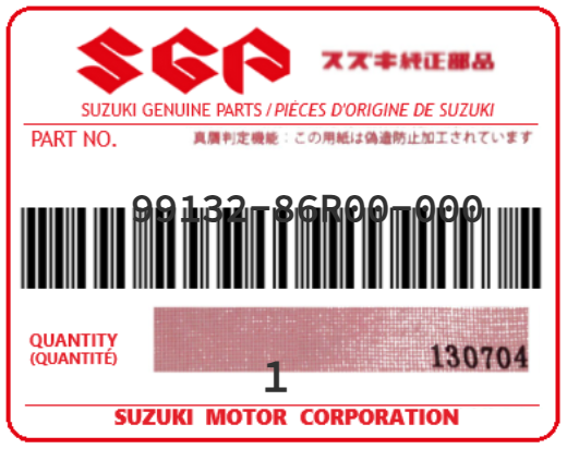 SUZUKI - 99132-86R00 DECOR CALANDRE