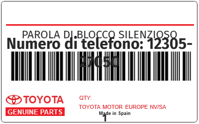 TOYOTA - 12305-27050 SILENT BLOC MOT