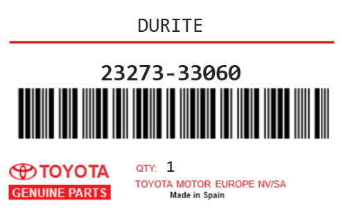 TOYOTA - 23273-33060 DURITE