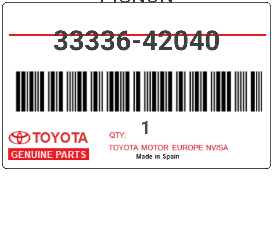 TOYOTA - 33336-42040 PIGNON
