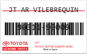 TOYOTA - 90311-90009 JT AR VILEBREQUIN