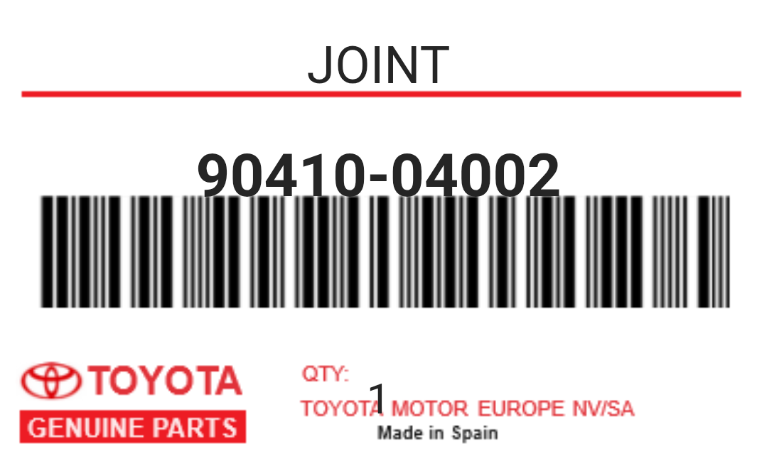 TOYOTA - 90410-04002 JOINT